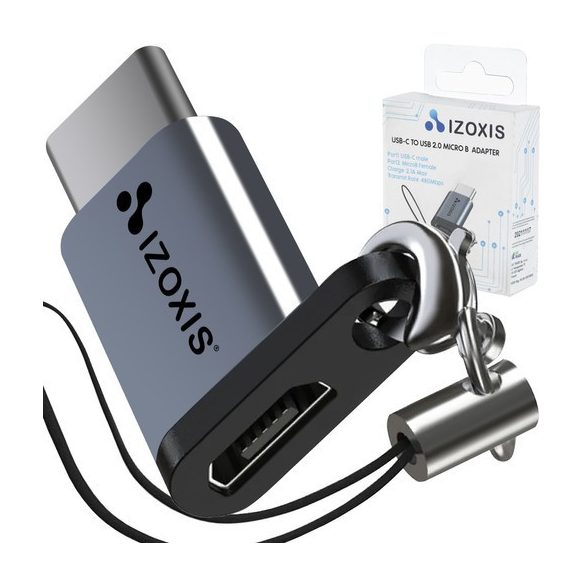 USB-C és MicroUSB (2.0) átalakító adapter - Izoxis