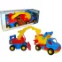Wader ConsTruck rakodó szett gyerekeknek