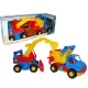 Wader ConsTruck rakodó szett gyerekeknek