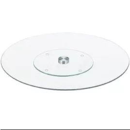 Forgatható üvegtálca