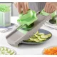 6 in 1 összecsukható szeletelő és reszelő (InnovaGoods)