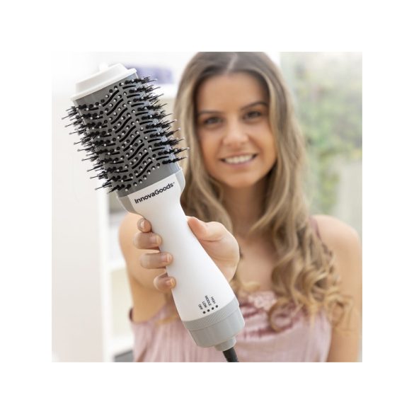 InnovaGoods - Ionizáló hajszárító kefe (1000W)