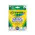 Crayola: Lemosható, vékonyhegyű filctoll készlet - 12 db-os