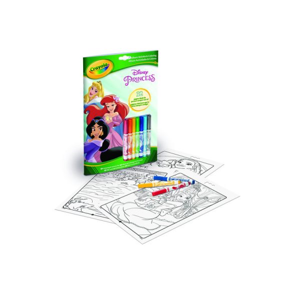 Crayola: Disney hercegnő kifestő és foglalkoztató