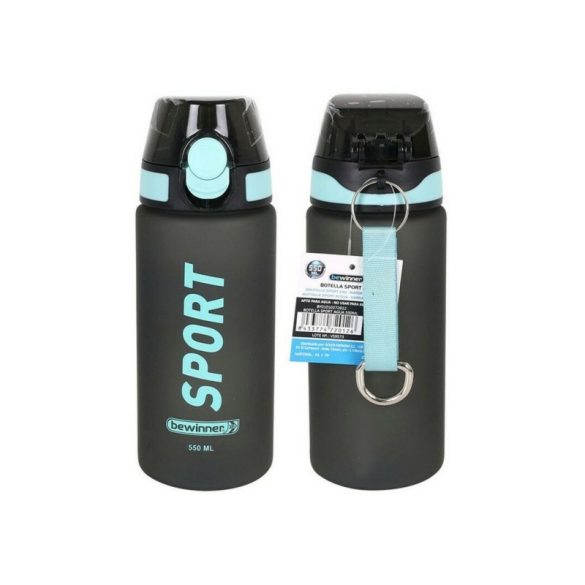 Fekete sport kulacs - 500ml