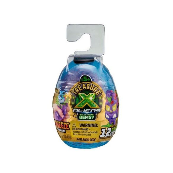 Treasure X: ALIENS - Mini Alien Szivárgó meglepetés tojások 