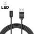 Delight LED-es USB Type-C töltőkábel