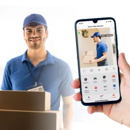   Delight Smart videó kaputelefon szett - Wi-Fi-s, akkumulátoros - HD