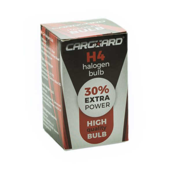 Carguard Halogén izzó - BHA052 - H4 - 12V - 55/60W - +30% fényerő