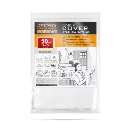   Handy Festő takarófólia - HDPE - erős - 10 mikron - 4 x 5 m