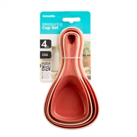  Bewello Mérőkanál szett - műanyag - 17 x 9,3 x 6 cm - 4 db / csomag
