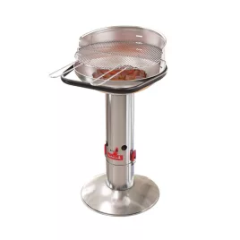   Barbecook BC-CHA-1005 Loewy 50 SST rozsdamentes acél faszenes grill, 51,5x56x99cm