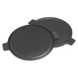   Barbecook BC-ACC-7087 zománcozott öntöttvas grill lap, kétoldalas, kerek, 35cm