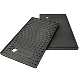   Barbecook BC-ACC-7088 Brahma kétoldalas öntöttvas grill lap, 24x42cm