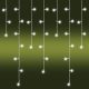 LED-es jégcsap fényfüggöny, 8 programos, 3 m, IP44, 230V