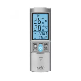   Home URC 2000AC/SL univerzális légkondicionáló távirányító, 2000 működtető kód, 10000 típushoz, SMART elalvásmód, márka szerinti kézi beállítás