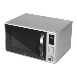   Home HG MH 23 GR mikrohullámú sütő grill funkcióval, digitális, 800 W, 23 literes, gyerekzár, szürke