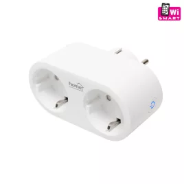   Home NVS 32 PRO SMART elosztó, SMART LIFE alkalmazással távolról vezérelhető, 2 db földelt aljzat gyermekvédelemmel, Wi-Fi 2,4 G