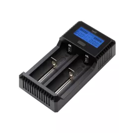   Home SBC 2 akkumulátortöltő, Li-ion és Ni-Mh akkumulátorok töltésére, rövidzárlat elleni védelem, powerbank funkció, fordított p