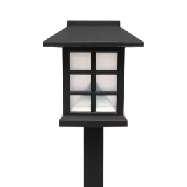   Home MX716 napelemes kerti lámpa, 12db-os display, műanyag, 2 db hidegfehér LED, kültéri, beltéri