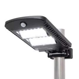   Home FLP1002SOLAR napelemes LED reflektor, 1000 lm, PIR mozgásérzékelő, 120° 5m, 2 x 28 db hidegfehér SMD LED, energiatakarékos,