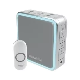   Honeywell Home DC915NG vezeték nélküli csengő, 200m hatótáv, 11 dallam, időzíthető némítás, LED jelzőfény, állítható hangerő, el