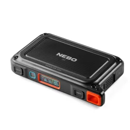   NEBO NEB-PST-0004-G Rambler PS100, PowerBank, 95,9 Wh, 2x USB-A (2,4 A), 1x USB-C PD (45W), szolárpanel kompatibilis, 385 lm lám