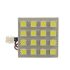 Carguard Autós LED - CLD314 - 35 x 35 mm (W5W, C5W, BA9S) - 320 lm - can-bus - SMD - 3W - 12V