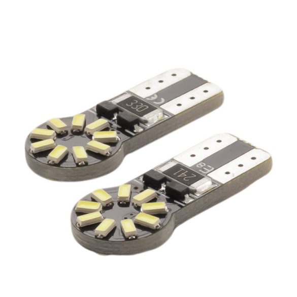 Carguard Autós LED - CAN126 - T10 (W5W) - 180 lm - can-bus - SMD 3W - 2 db / bliszter