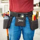 Handy bőr szerszámtartó öv 7 zsebbel, 1 kalapácstartóval, 4 ceruzatartóval