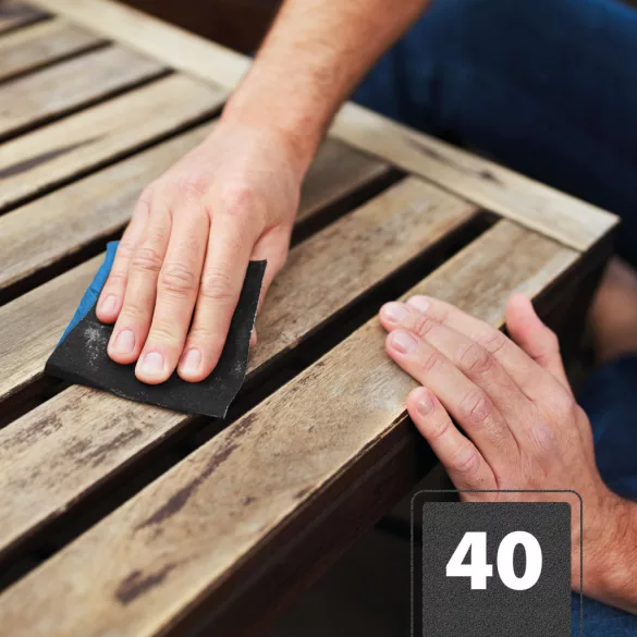 Handy csiszolóvászon 40-es kék 230 x 280 mm 5 db / csomag