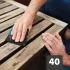 Handy csiszolóvászon 40-es kék 230 x 280 mm 5 db / csomag