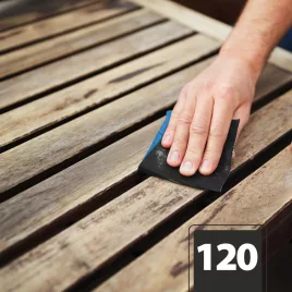 Handy csiszolóvászon 120-as kék 230 x 280 mm 5 db/csomag