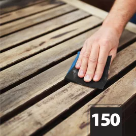   Handy csiszolóvászon 150-es, kék, 230 x 280 mm, 5 db / csomag