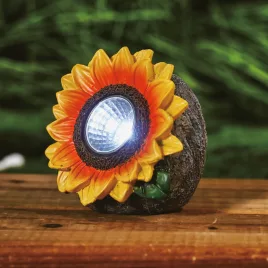   Garden of Eden szolár napraforgó 2 fehér LED-del 5 x 8 x 8,6 cm