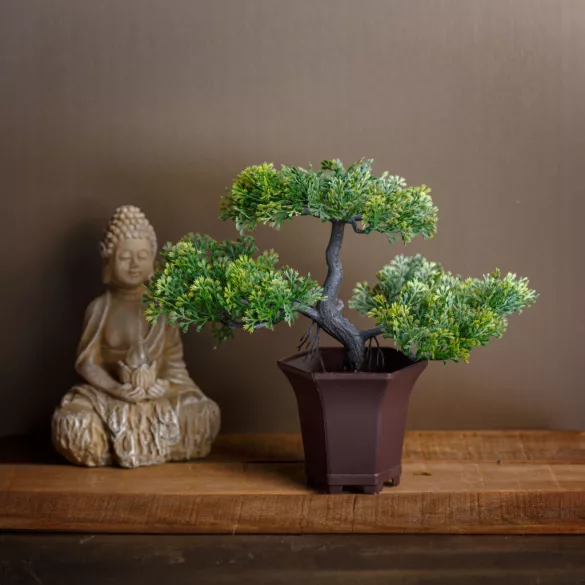 Vog und Arths műnövény bonsai dekoráció 25 x 9 cm