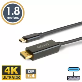 Delight Type-C–DisplayPort kábel 1.4 4K 1,8 m