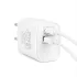 Delight hálózati adapter USB + Type-C PD20W gyorstöltéssel, fehér