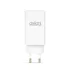 Delight hálózati töltő USB-A 20W + Type-C PD45W gyorstöltéssel, fehér