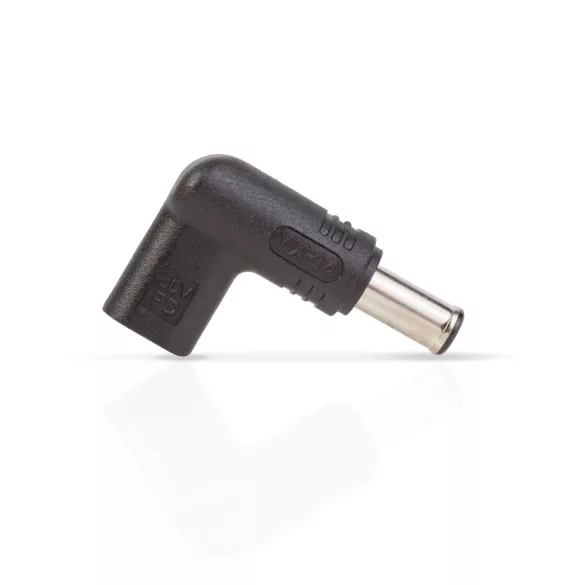 Delight Type-C - DC 6.5 x 4.4 mm adapter fej Sony laptop töltőhöz 20V