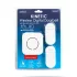Delight Kinetic digitális vezeték nélküli csengő 2 kültéri egységgel, fehér, kék LED