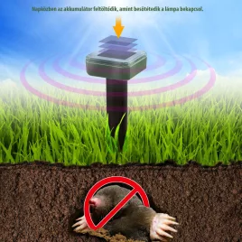Garden of Eden leszúrható szolár kártevőriasztó