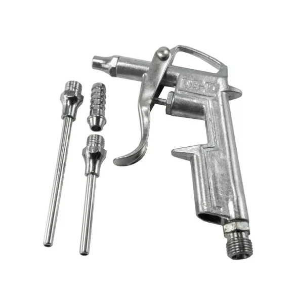 Carguard pneumatikus légfúvó pisztoly cserélhető fúvókákkal 16/50/80 mm 1/4