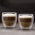 Vog und Arths duplafalú cappuccino üveg csésze 250 ml, 2 db/csomag