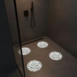 Öntapadós köves csúszásgátló 19 cm 4 db / csomag