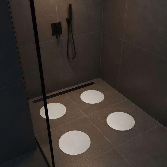 Öntapadós csúszásgátló fehér 19 cm 4 db/csomag