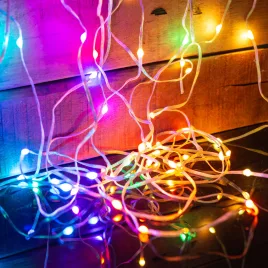   Phenom Smart USB fényfüzér 50 db RGBIC LED, 5 m, Bluetooth, zene mód, IP65