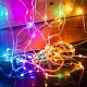 Smart RGB LED fényfüzér, Bluetooth, 10 m, 100-240V, 66 LED