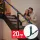Phenom színes fényfüzér 20 m 400 LED 220-240V 6W zöld kábellel