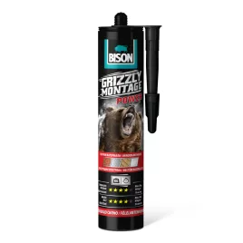 Bison Grizzly erős szerelési ragasztó 370g